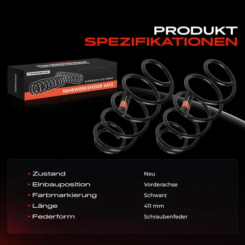 Fahrwerksfeder Vorderachse Frankberg 5481FB0029165 Bild Fahrwerksfeder Vorderachse Frankberg 5481FB0029165