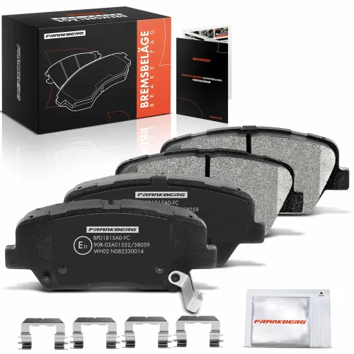 Bremsbelagsatz, Scheibenbremse Vorderachse beidseitig Frankberg 5481FB0029204 Bild Bremsbelagsatz, Scheibenbremse Vorderachse beidseitig Frankberg 5481FB0029204