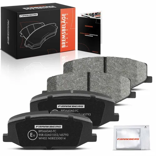 Bremsbelagsatz, Scheibenbremse Vorderachse beidseitig Frankberg 5481FB0029220 Bild Bremsbelagsatz, Scheibenbremse Vorderachse beidseitig Frankberg 5481FB0029220