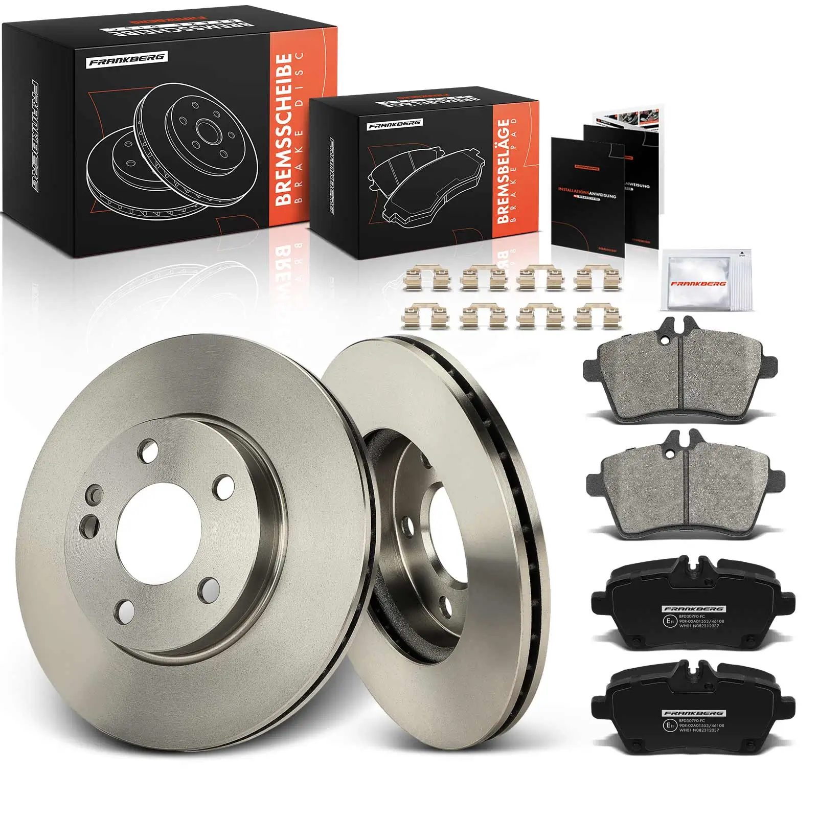 Bremsensatz, Scheibenbremse Vorderachse Frankberg 5481FB0029234