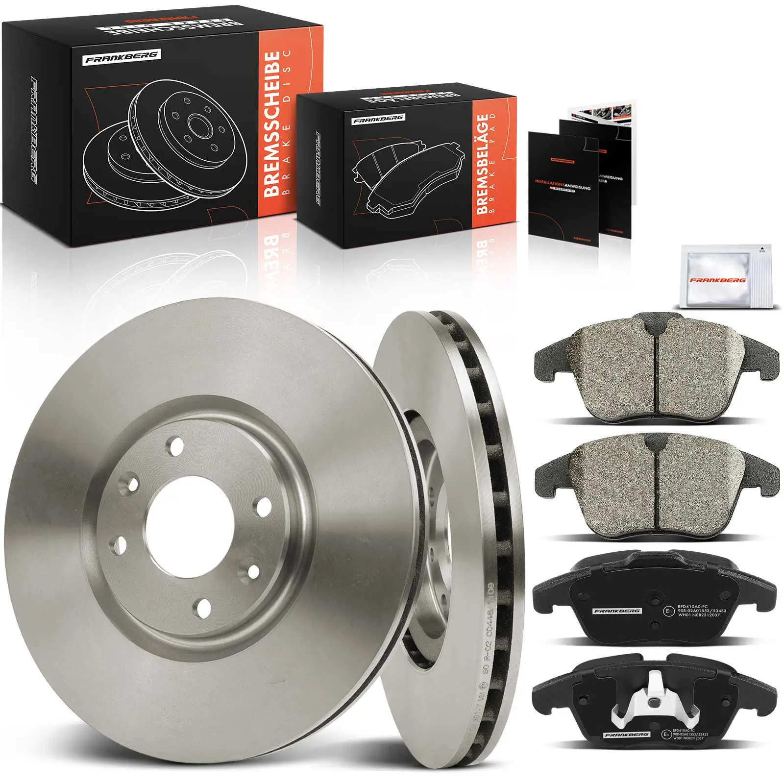 Bremsensatz, Scheibenbremse Vorderachse Frankberg 5481FB0029238