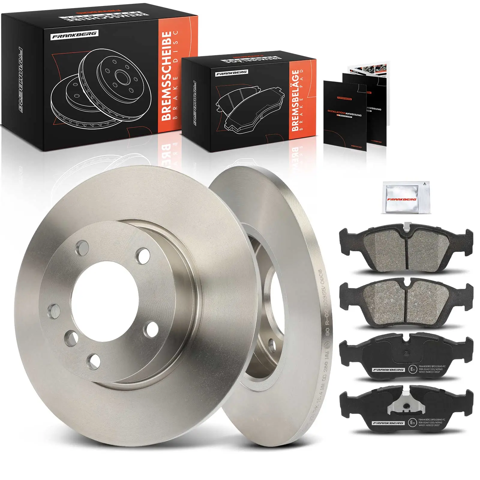 Bremsensatz, Scheibenbremse Vorderachse Frankberg 5481FB0029243