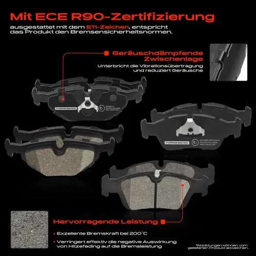Bremsensatz, Scheibenbremse Vorderachse Hinterachse Frankberg 5481FB0029257 Bild Bremsensatz, Scheibenbremse Vorderachse Hinterachse Frankberg 5481FB0029257