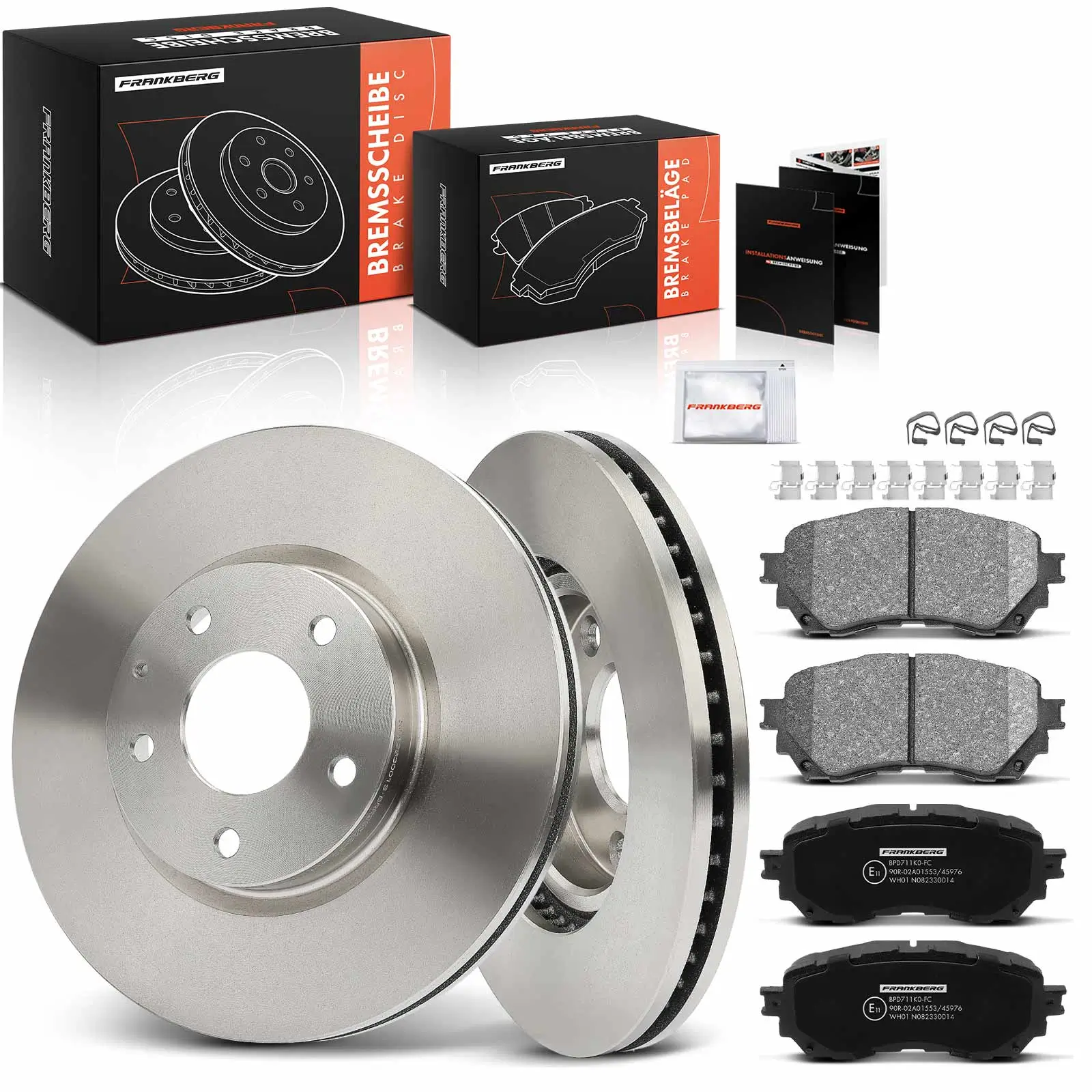 Bremsensatz, Scheibenbremse Vorderachse Frankberg 5481FB0029258