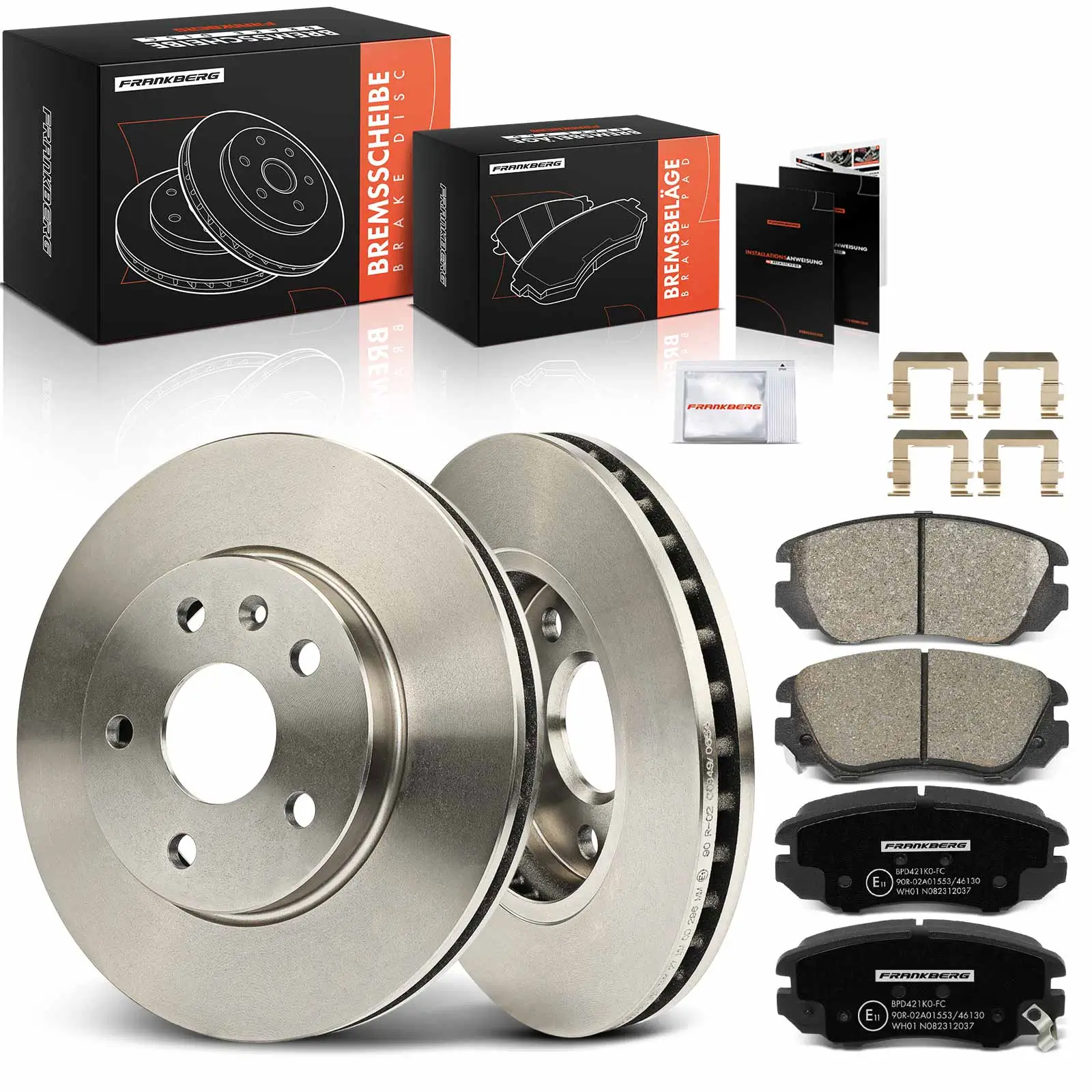 Bremsensatz, Scheibenbremse Vorderachse Frankberg 5481FB0029259