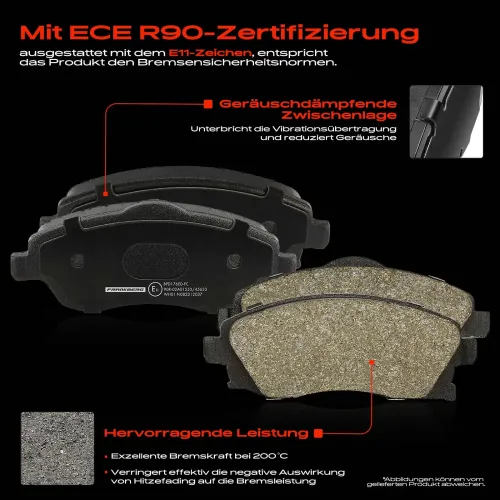 Bremsensatz, Scheibenbremse Vorderachse Frankberg 5481FB0029261 Bild Bremsensatz, Scheibenbremse Vorderachse Frankberg 5481FB0029261