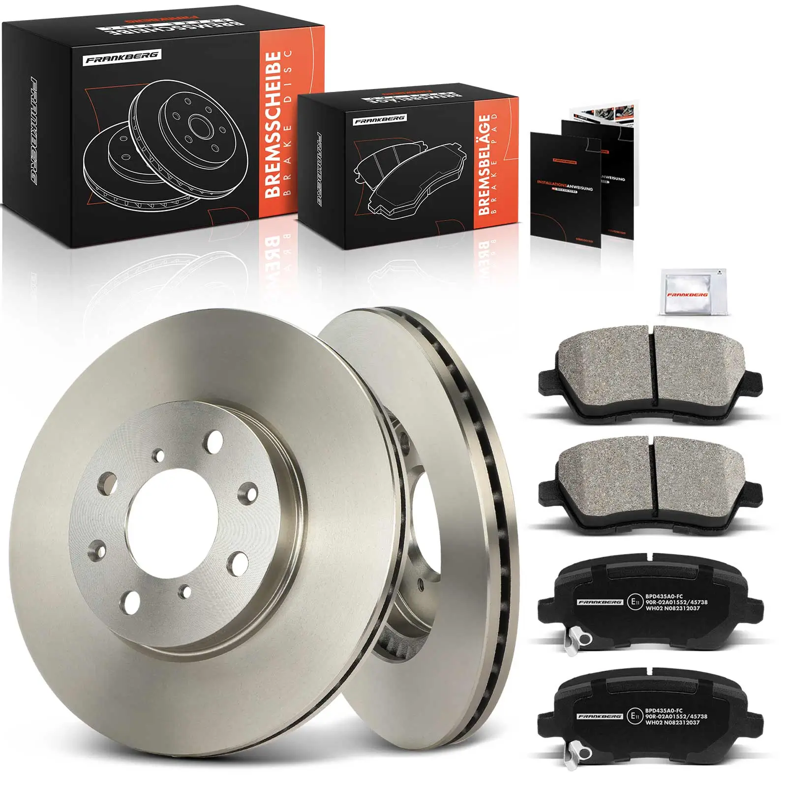 Bremsensatz, Scheibenbremse Vorderachse Frankberg 5481FB0029280