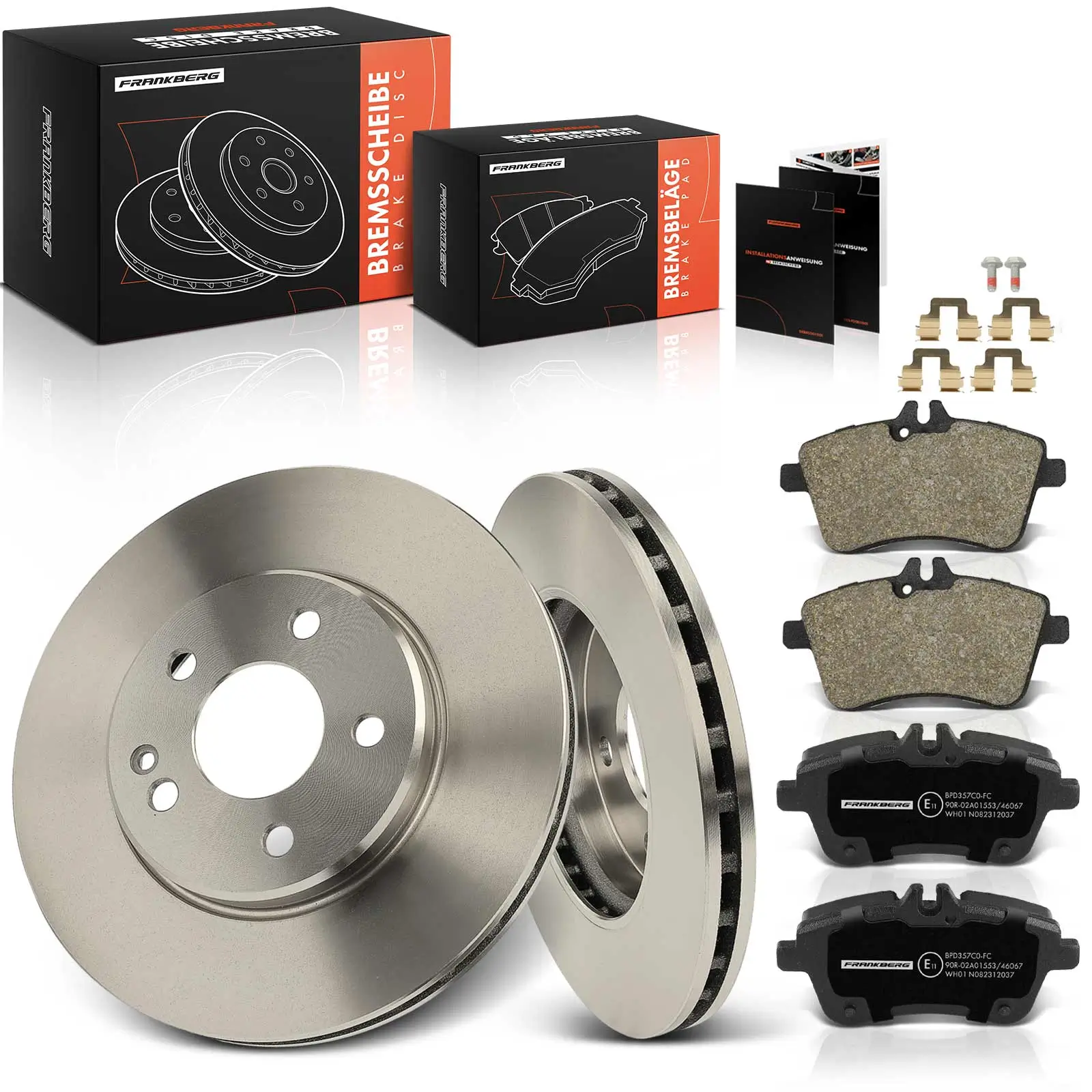 Bremsensatz, Scheibenbremse Vorderachse Frankberg 5481FB0029281