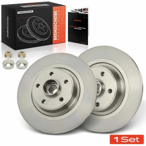 Bremsscheibe Hinterachse Frankberg 5481FB0029283 Bild Bremsscheibe Hinterachse Frankberg 5481FB0029283