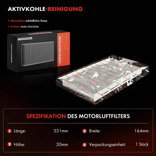 Filter, Innenraumluft Frankberg 5481FB0029296 Bild Filter, Innenraumluft Frankberg 5481FB0029296