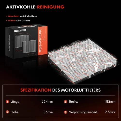 Filter, Innenraumluft Frankberg 5481FB0029305 Bild Filter, Innenraumluft Frankberg 5481FB0029305