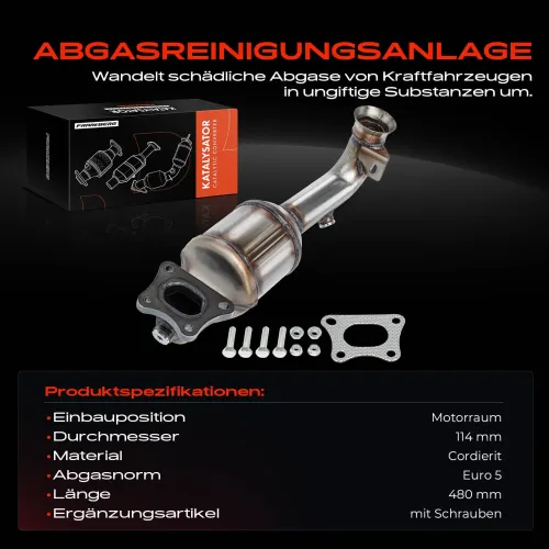 Katalysator Motorraum Frankberg 5481FB0029329 Bild Katalysator Motorraum Frankberg 5481FB0029329