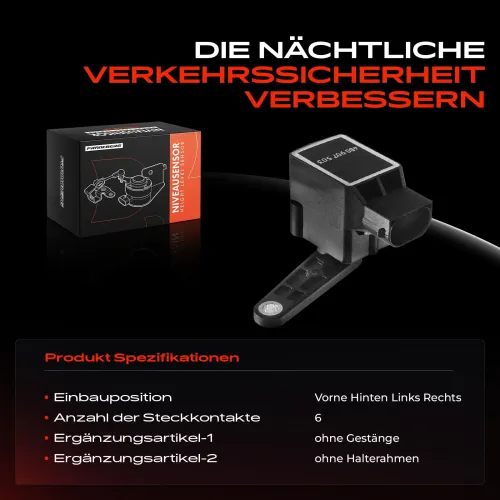 Sensor, Leuchtweitenregulierung vorne und hinten Frankberg 5481FB0029384 Bild Sensor, Leuchtweitenregulierung vorne und hinten Frankberg 5481FB0029384