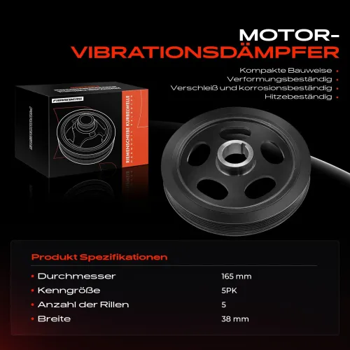 Riemenscheibe, Kurbelwelle Frankberg 5481FB0029391 Bild Riemenscheibe, Kurbelwelle Frankberg 5481FB0029391