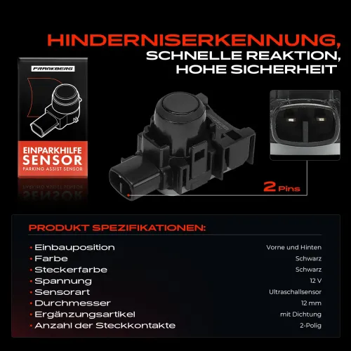 Sensor, Raddrehzahl Hinterachse beidseitig Frankberg 5481FB0000846 Bild Sensor, Raddrehzahl Hinterachse beidseitig Frankberg 5481FB0000846
