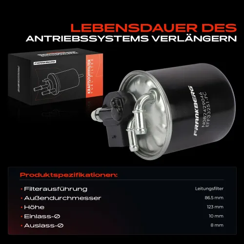 Kraftstofffilter Frankberg 5481FB0029544 Bild Kraftstofffilter Frankberg 5481FB0029544