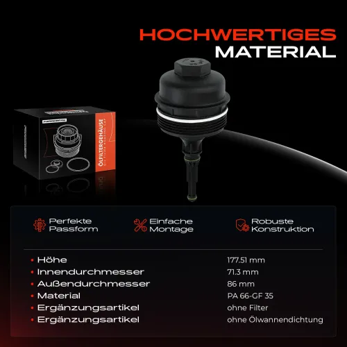 Deckel, Ölfiltergehäuse Frankberg 5481FB0029571 Bild Deckel, Ölfiltergehäuse Frankberg 5481FB0029571