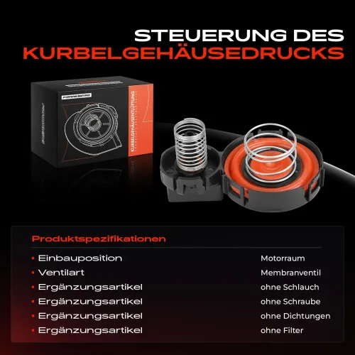 Ventil, Kurbelgehäuseentlüftung Motorraum Frankberg 5481FB0029577 Bild Ventil, Kurbelgehäuseentlüftung Motorraum Frankberg 5481FB0029577