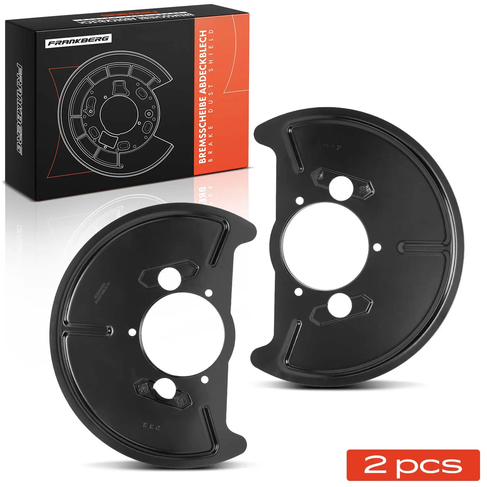 Spritzblech, Bremsscheibe Vorderachse beidseitig Frankberg 5481FB0029686