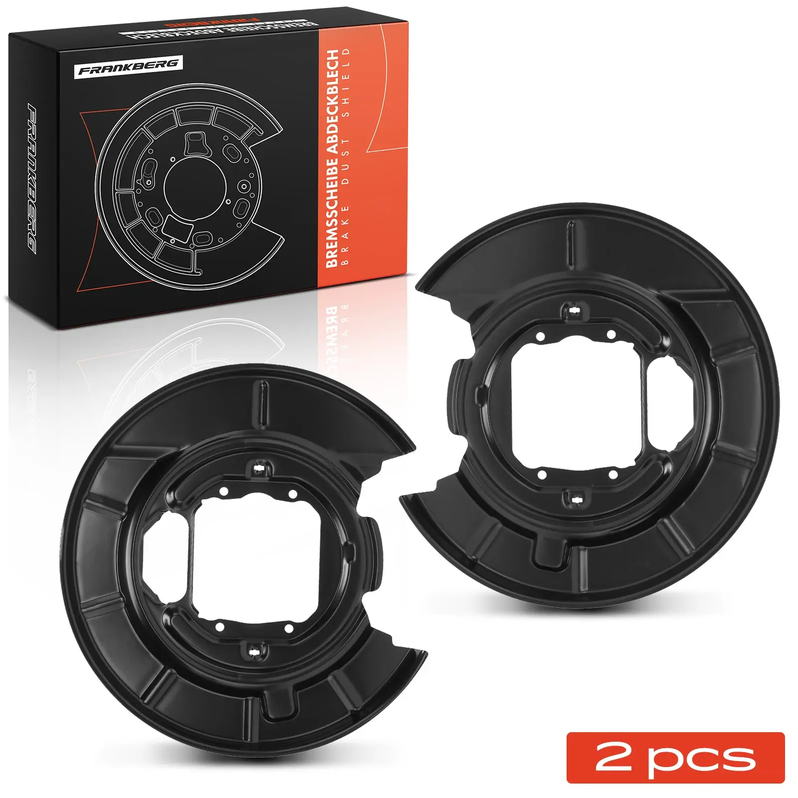 Spritzblech, Bremsscheibe Hinterachse beidseitig Frankberg 5481FB0029704