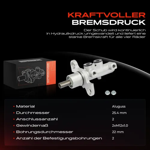 Hauptbremszylinder Frankberg 5481FB0029727 Bild Hauptbremszylinder Frankberg 5481FB0029727