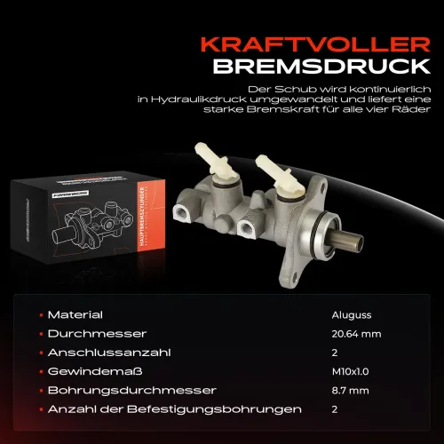 Hauptbremszylinder Frankberg 5481FB0029729 Bild Hauptbremszylinder Frankberg 5481FB0029729
