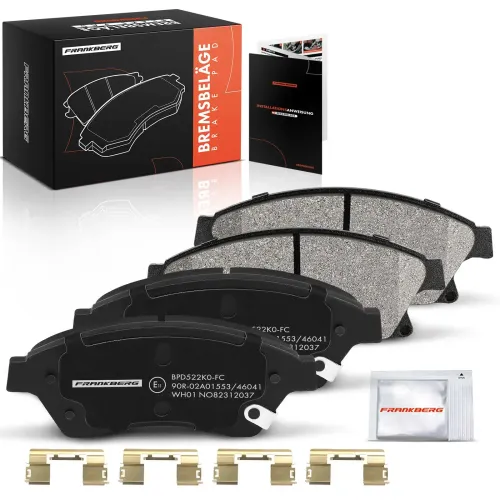 Bremsbelagsatz, Scheibenbremse Vorderachse beidseitig Frankberg 5481FB0029775 Bild Bremsbelagsatz, Scheibenbremse Vorderachse beidseitig Frankberg 5481FB0029775