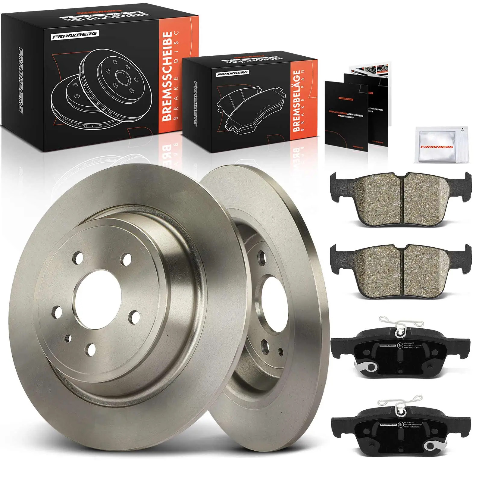 Bremsensatz, Scheibenbremse Hinterachse Frankberg 5481FB0029812