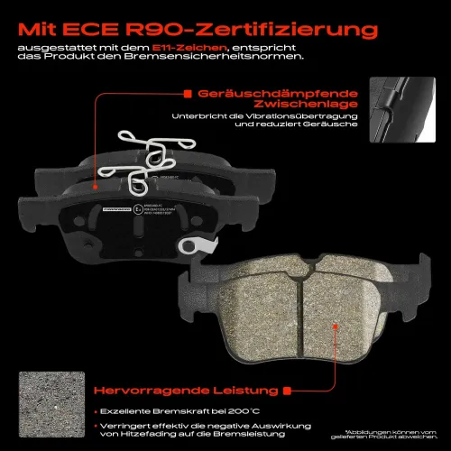 Bremsensatz, Scheibenbremse Hinterachse Frankberg 5481FB0029812 Bild Bremsensatz, Scheibenbremse Hinterachse Frankberg 5481FB0029812