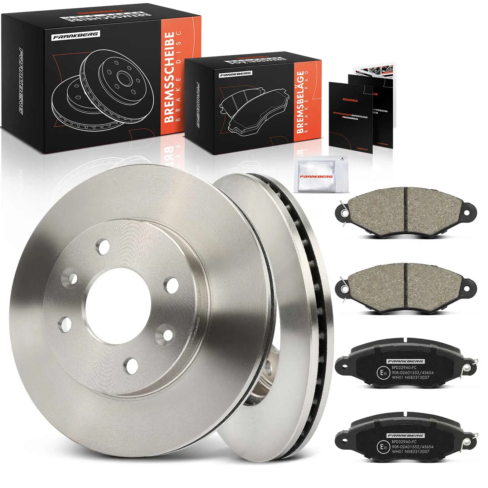 Bremsensatz, Scheibenbremse Vorderachse Frankberg 5481FB0029816