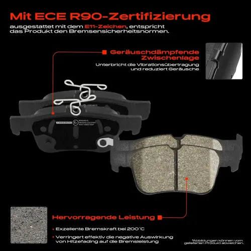 Bremsensatz, Scheibenbremse Hinterachse Frankberg 5481FB0029817 Bild Bremsensatz, Scheibenbremse Hinterachse Frankberg 5481FB0029817