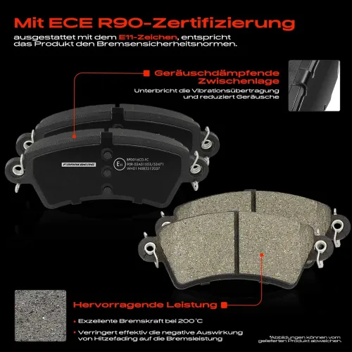 Bremsensatz, Scheibenbremse Vorderachse Frankberg 5481FB0029821 Bild Bremsensatz, Scheibenbremse Vorderachse Frankberg 5481FB0029821