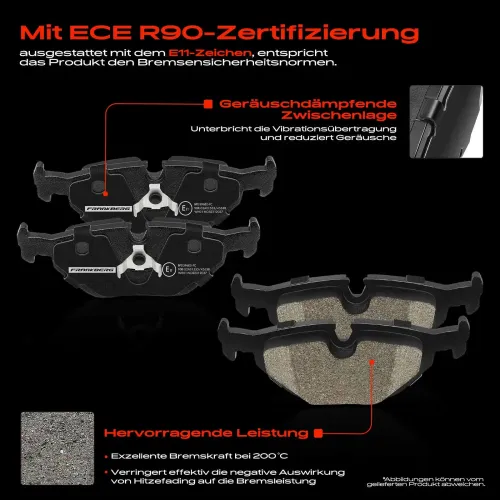 Bremsensatz, Scheibenbremse Hinterachse Frankberg 5481FB0029837 Bild Bremsensatz, Scheibenbremse Hinterachse Frankberg 5481FB0029837