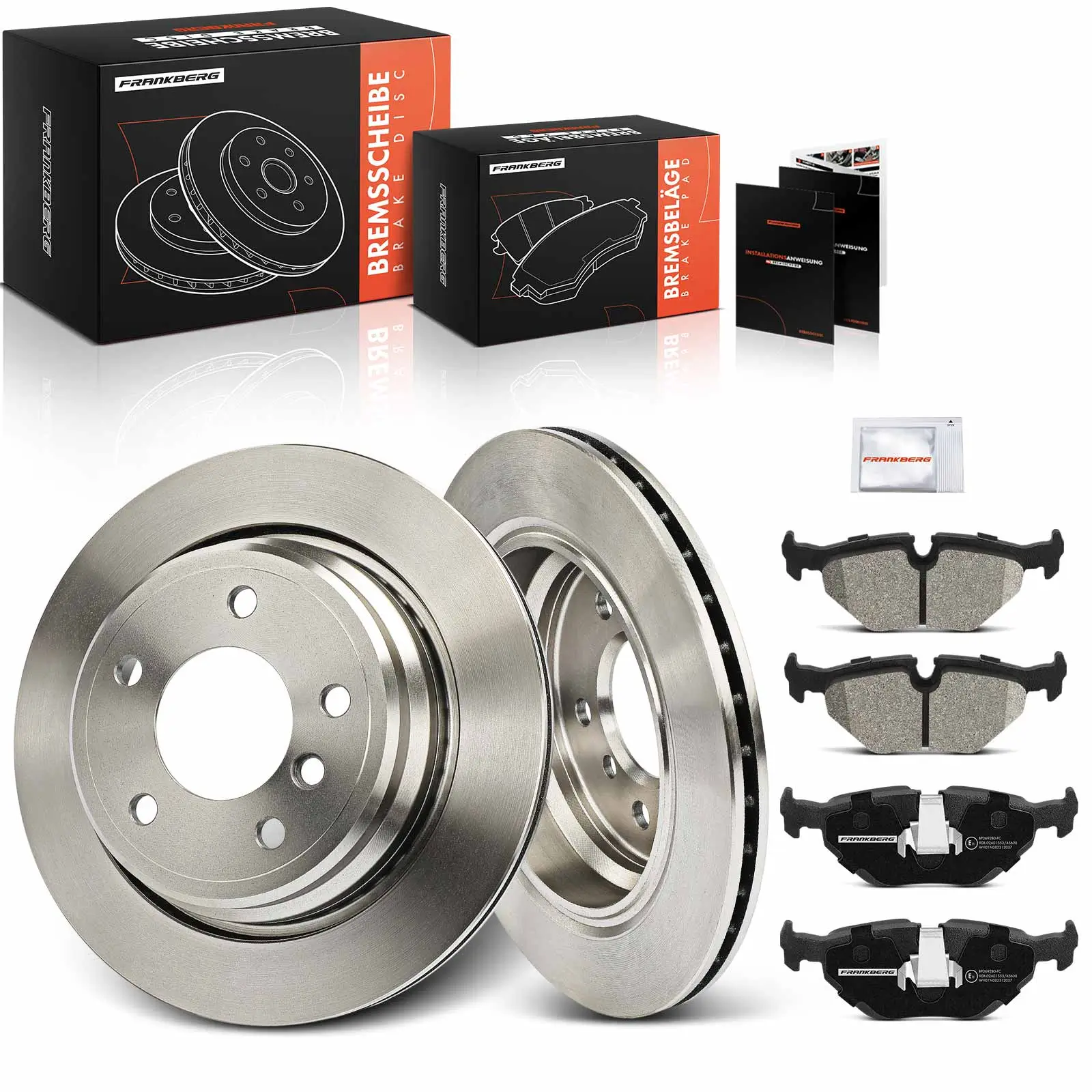 Bremsensatz, Scheibenbremse Hinterachse Frankberg 5481FB0029842