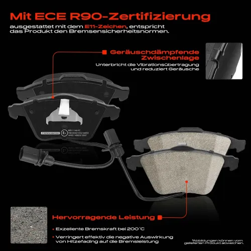 Bremsensatz, Scheibenbremse Vorderachse Frankberg 5481FB0029853 Bild Bremsensatz, Scheibenbremse Vorderachse Frankberg 5481FB0029853