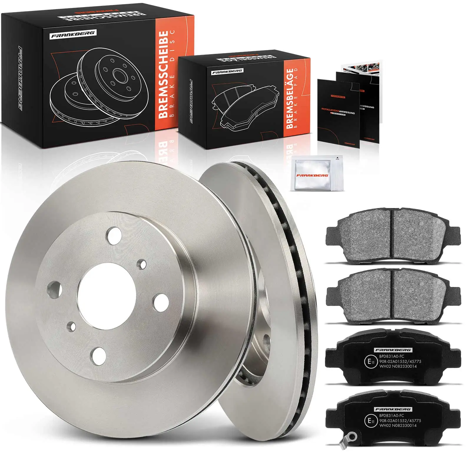 Bremsensatz, Scheibenbremse Vorderachse Frankberg 5481FB0029861