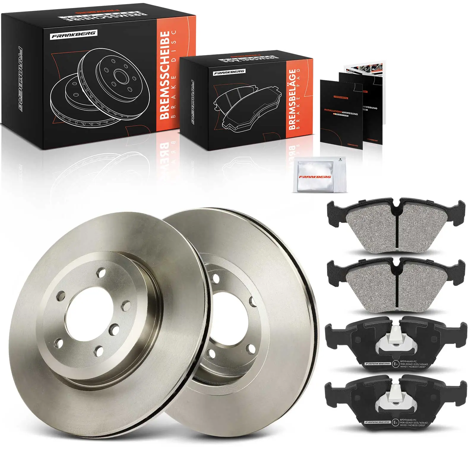 Bremsensatz, Scheibenbremse Vorderachse Frankberg 5481FB0029864