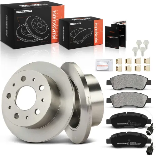 Bremsensatz, Scheibenbremse Hinterachse Frankberg 5481FB0029874 Bild Bremsensatz, Scheibenbremse Hinterachse Frankberg 5481FB0029874