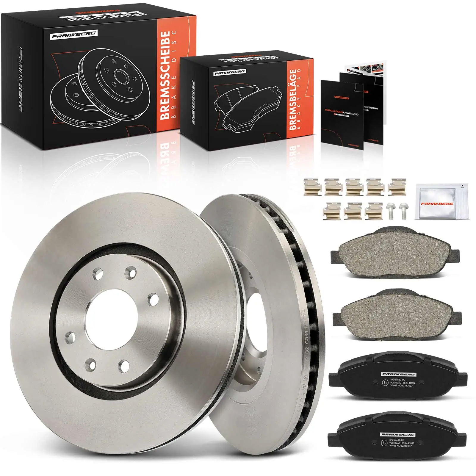 Bremsensatz, Scheibenbremse Vorderachse Frankberg 5481FB0029882