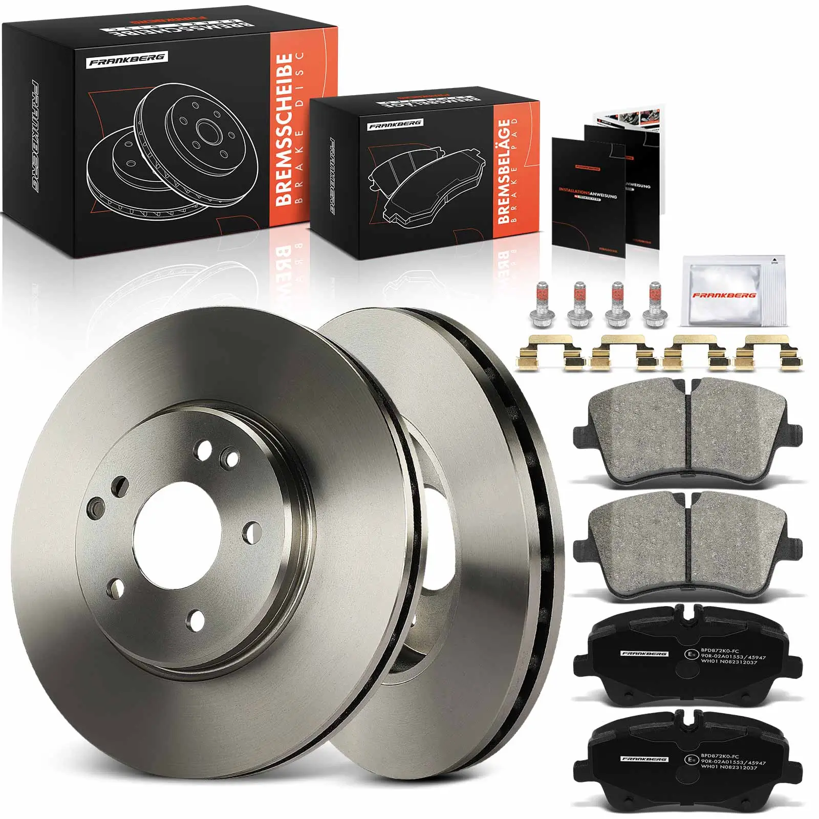 Bremsensatz, Scheibenbremse Vorderachse Frankberg 5481FB0029901