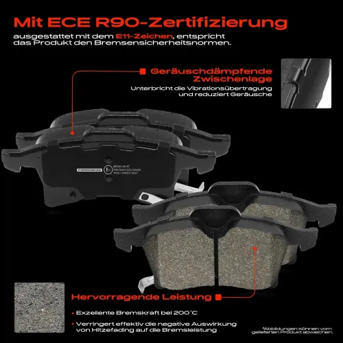 Bremsensatz, Scheibenbremse Vorderachse Frankberg 5481FB0029916 Bild Bremsensatz, Scheibenbremse Vorderachse Frankberg 5481FB0029916