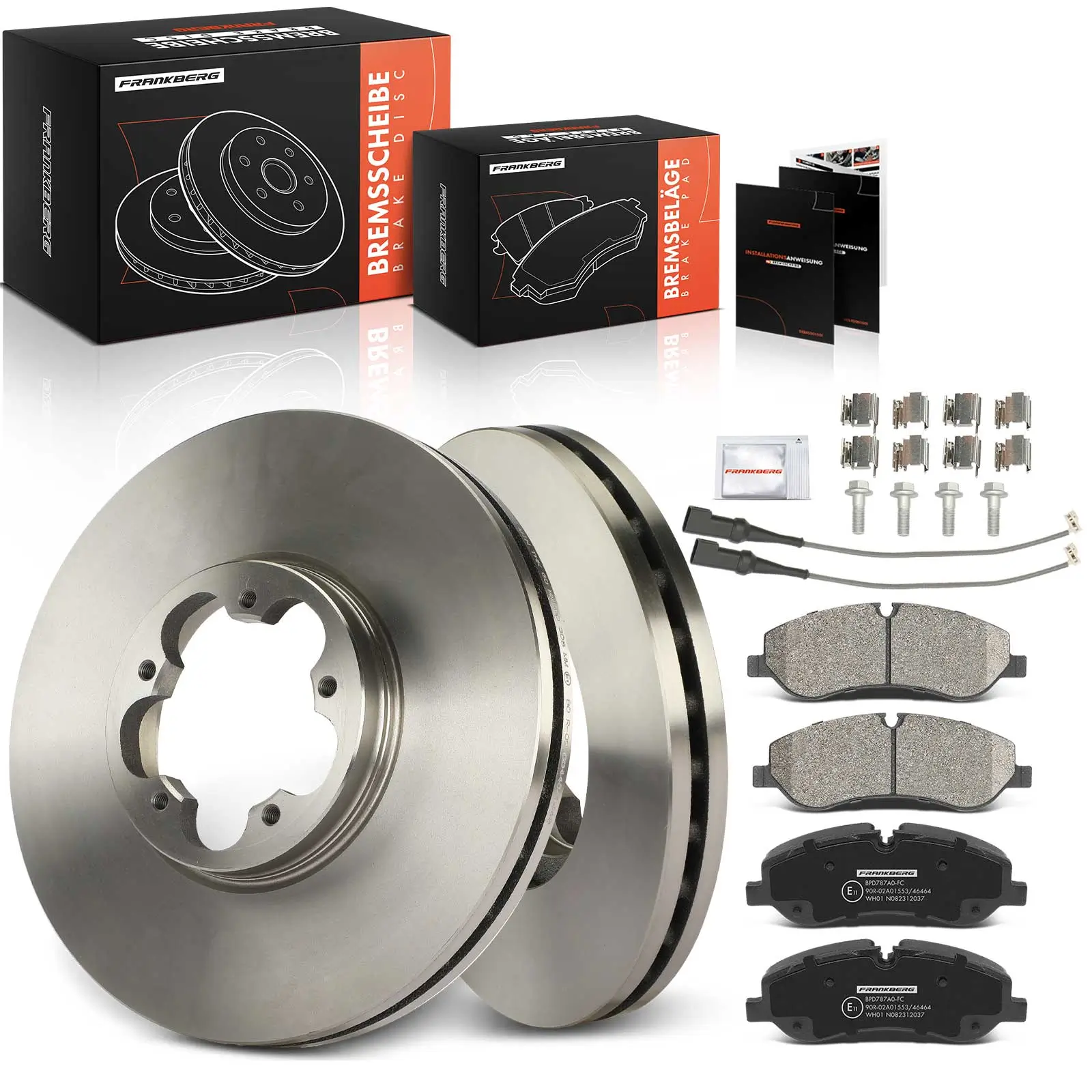 Bremsensatz, Scheibenbremse Vorderachse Frankberg 5481FB0029921