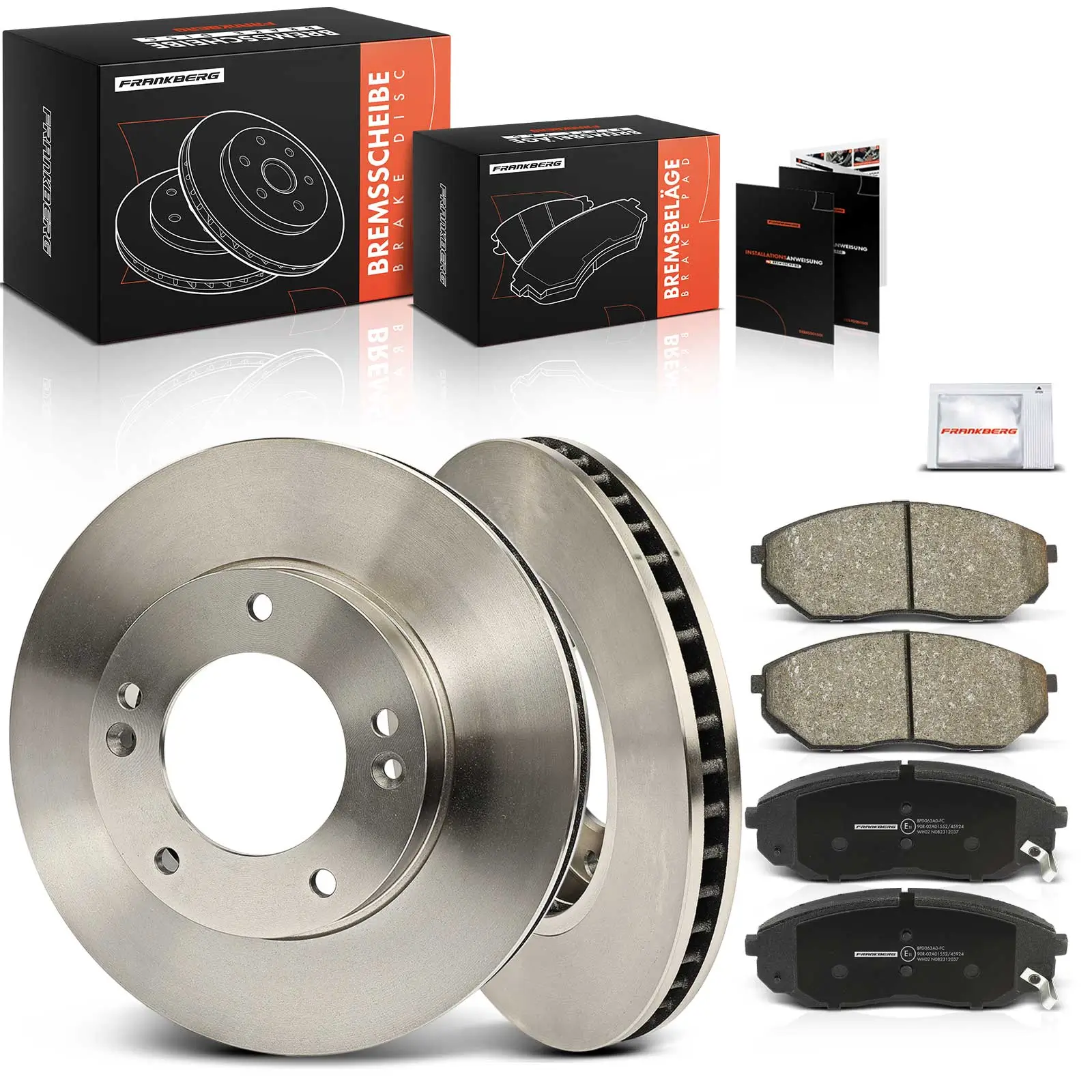 Bremsensatz, Scheibenbremse Vorderachse Frankberg 5481FB0029924