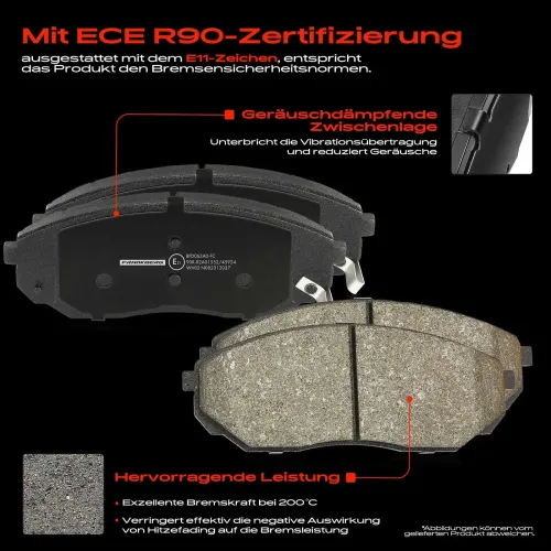 Bremsensatz, Scheibenbremse Vorderachse Frankberg 5481FB0029924 Bild Bremsensatz, Scheibenbremse Vorderachse Frankberg 5481FB0029924