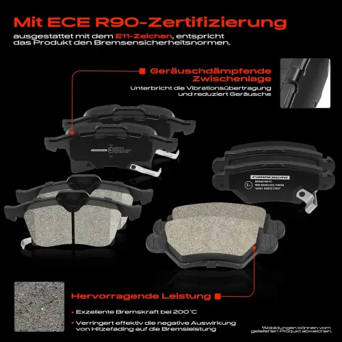 Bremsensatz, Scheibenbremse Vorderachse Hinterachse Frankberg 5481FB0029931 Bild Bremsensatz, Scheibenbremse Vorderachse Hinterachse Frankberg 5481FB0029931