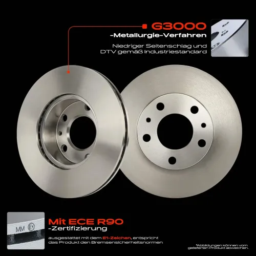 Bremsscheibe Vorderachse Frankberg 5481FB0029948 Bild Bremsscheibe Vorderachse Frankberg 5481FB0029948