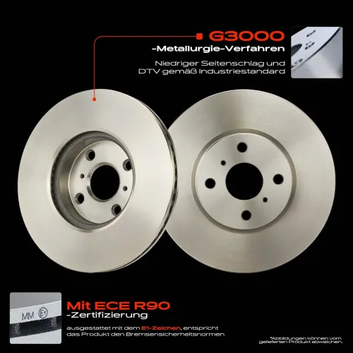 Bremsscheibe Vorderachse Frankberg 5481FB0029967 Bild Bremsscheibe Vorderachse Frankberg 5481FB0029967