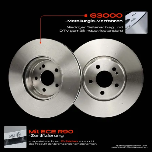 Bremsscheibe Vorderachse Frankberg 5481FB0029973 Bild Bremsscheibe Vorderachse Frankberg 5481FB0029973