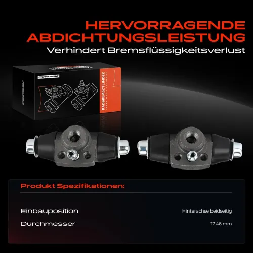 Radbremszylinder Hinterachse beidseitig Frankberg 5481FB0029977 Bild Radbremszylinder Hinterachse beidseitig Frankberg 5481FB0029977