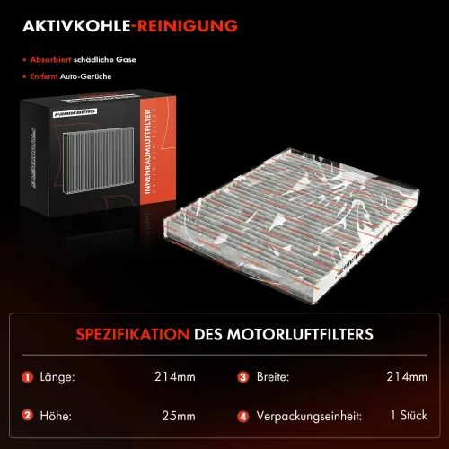 Filter, Innenraumluft Frankberg 5481FB0030005 Bild Filter, Innenraumluft Frankberg 5481FB0030005